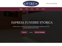 Organizzazione Funebre Savarese website screenshot