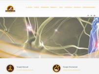 Postural center website screenshot