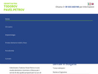 Odontoiatra Todorov Pavel Petrov website screenshot