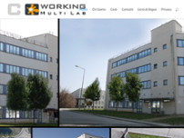 Coworking Multilab website screenshot