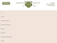 Farmacia Alvigini website screenshot