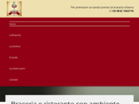 Screenshot for https://www.labracedelpapa-squinzano.it