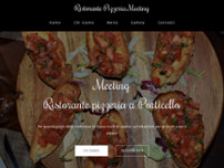 Ristorante Pizzeria Meeting website screenshot