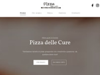 PIZZA DELLE CURE website screenshot