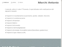Impianti Idraulici Marchi Antonio website screenshot