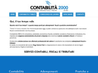 Screenshot for http://www.contabilita2000.com