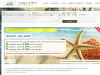 Screenshot for http://www.villaggiolaperla.com