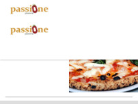 Pizzeria Passione website screenshot