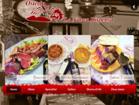 Osteria La Nuova Dispensa website screenshot