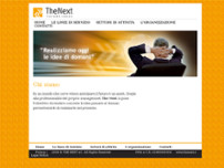 The Next website screenshot