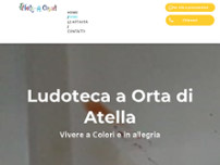 Ludoteca Vivere a Colori website screenshot