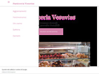Pasticceria Caffetteria Vesuvius website screenshot