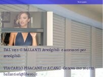 Website Screenshot Ballanti Giuseppe Avvolgibili