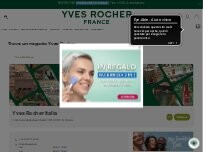 Website Screenshot Yves Rocher Italia