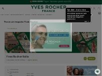 Website Screenshot Yves Rocher Italia