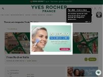 Website Screenshot Yves Rocher Italia