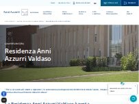 Website Screenshot Residenza Anni Azzurri Valdaso
