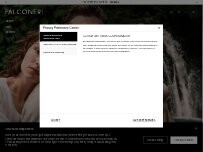 Website Screenshot Falconeri