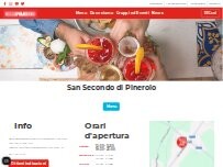 Website Screenshot Rossopomodoro San Secondo di Pinerolo