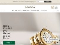 Website Screenshot Rocca 1794 - Rivenditore autorizzato Rolex, Cartier
