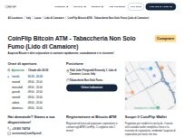 Website Screenshot CoinFlip Bitcoin ATM - Tabaccheria Non Solo Fumo (Lido di Camaiore)