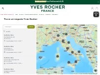 Website Screenshot Yves Rocher Italia