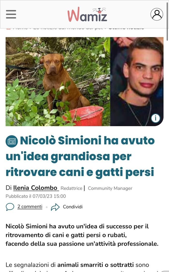 Images AGS RICERCA ANIMALI SMARRITI