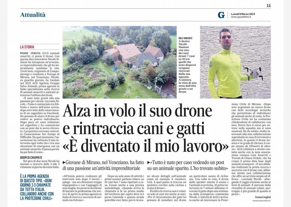 Images AGS RICERCA ANIMALI SMARRITI