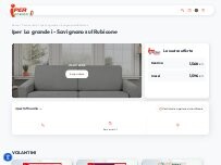 Website Screenshot PetFood Store Rubicone