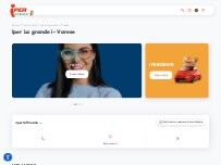 Website Screenshot PetFood Store Varese