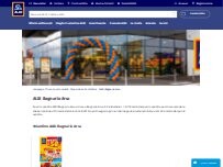 Website Screenshot ALDI Bagnaria Arsa