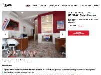 Website Screenshot RE/MAX Enter House