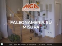 Website Screenshot Falegnameria M.G.A.