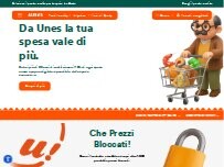 Website Screenshot Unes