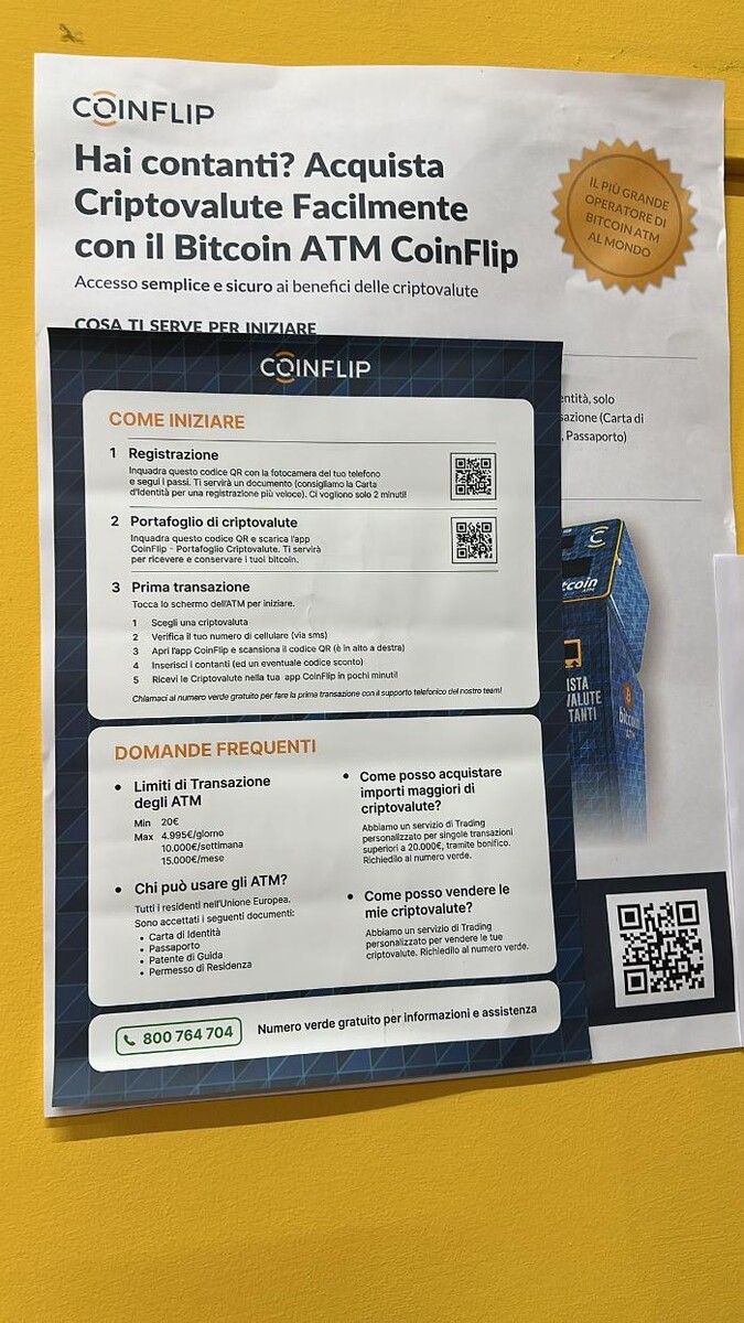 Images CoinFlip Bitcoin ATM - Good Luck Arezzo (Stazione)
