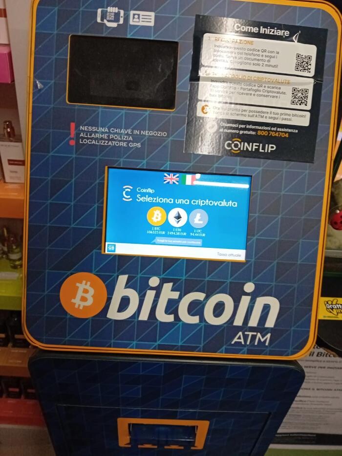 Images CoinFlip Bitcoin ATM - Tabaccheria Calandri Alberto (Quadrilatero)