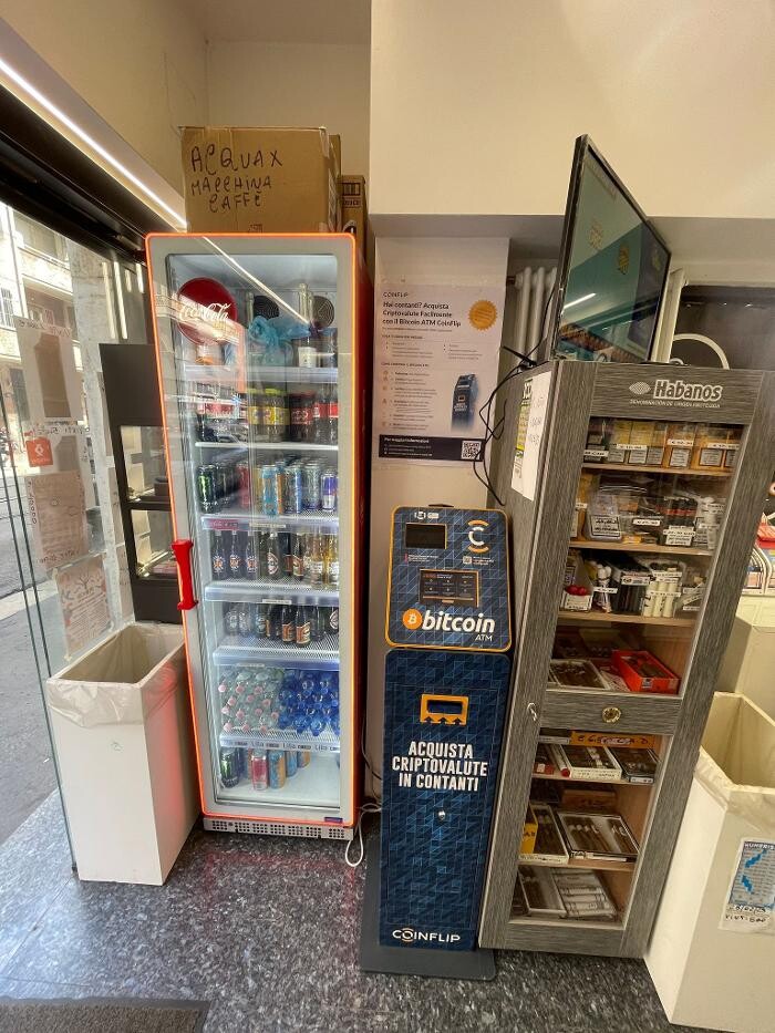 Images CoinFlip Bitcoin ATM - Tabacchi 215 Maria Rosaria La Malfa (Porta Genova)