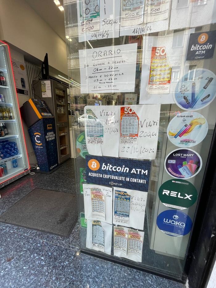 Images CoinFlip Bitcoin ATM - Tabacchi 215 Maria Rosaria La Malfa (Porta Genova)
