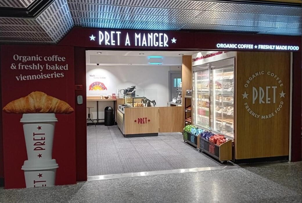 Images Pret A Manger Kiosque Milano Malpensa T2