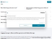 Website Screenshot Luggage Storage Piazza Carlo Emanuele II - Radical Storage