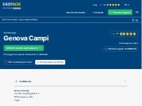 Website Screenshot EasyBox Self Storage Genova Campi | Depositi e Magazzini