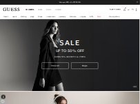 Website Screenshot GUESS