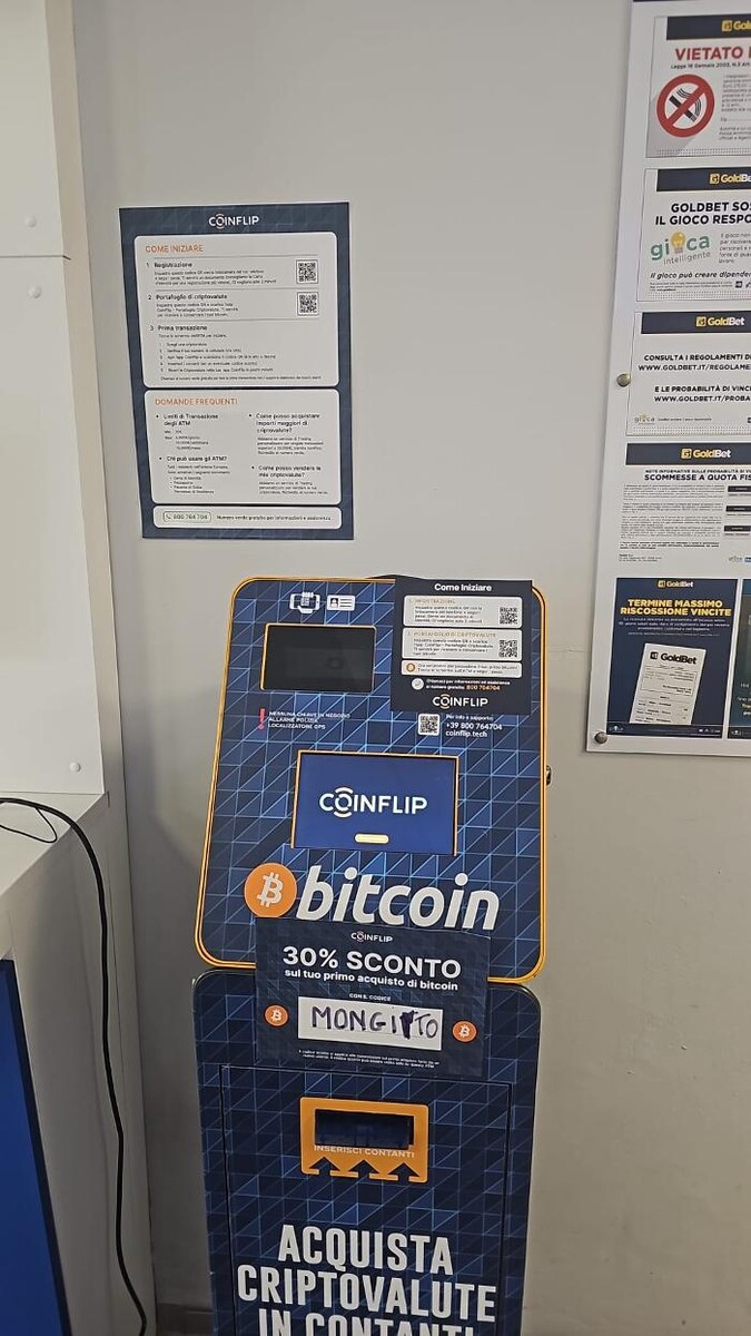 Images CoinFlip Bitcoin ATM - Goldbet Via Monginevro (Borgo S. Paolo)