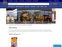 Website Screenshot ALDI Tolmezzo