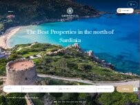 Website Screenshot Sardegna House - Costa Paradiso