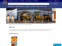 Website Screenshot ALDI Lana