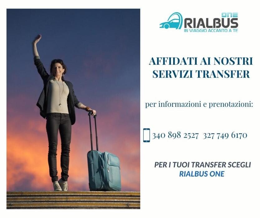 Images Rialbus One | Ncc Noleggio con conducente - Transfer Aeroporto di Brindisi-Salento - Taxi - Noleggio auto - Autista privato