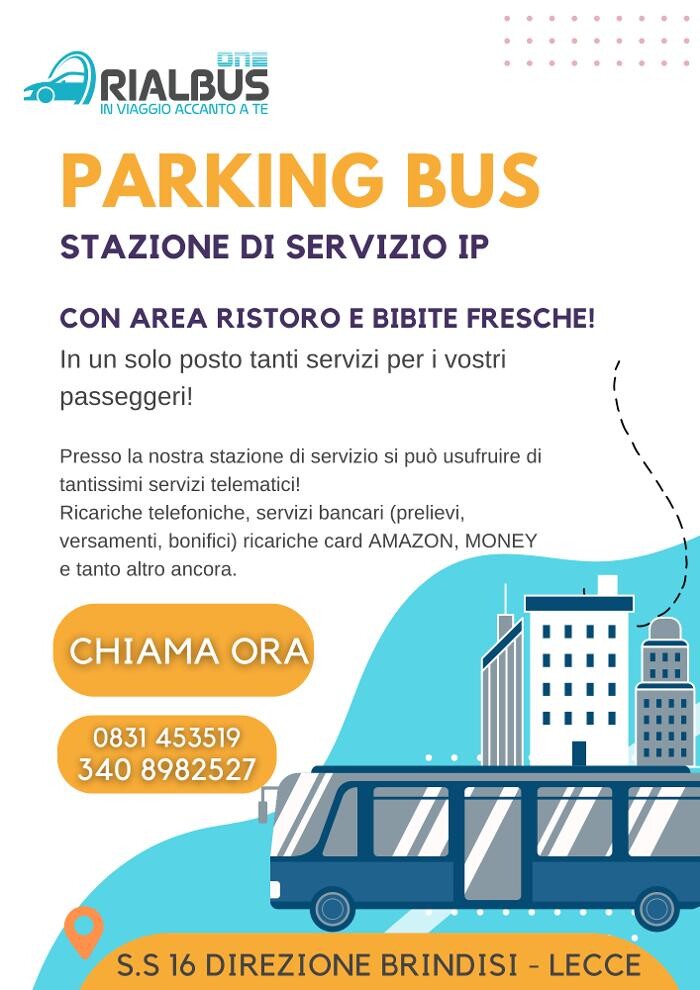 Images Rialbus One | Ncc Noleggio con conducente - Transfer Aeroporto di Brindisi-Salento - Taxi - Noleggio auto - Autista privato