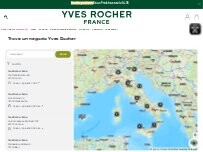 Website Screenshot Yves Rocher Italia