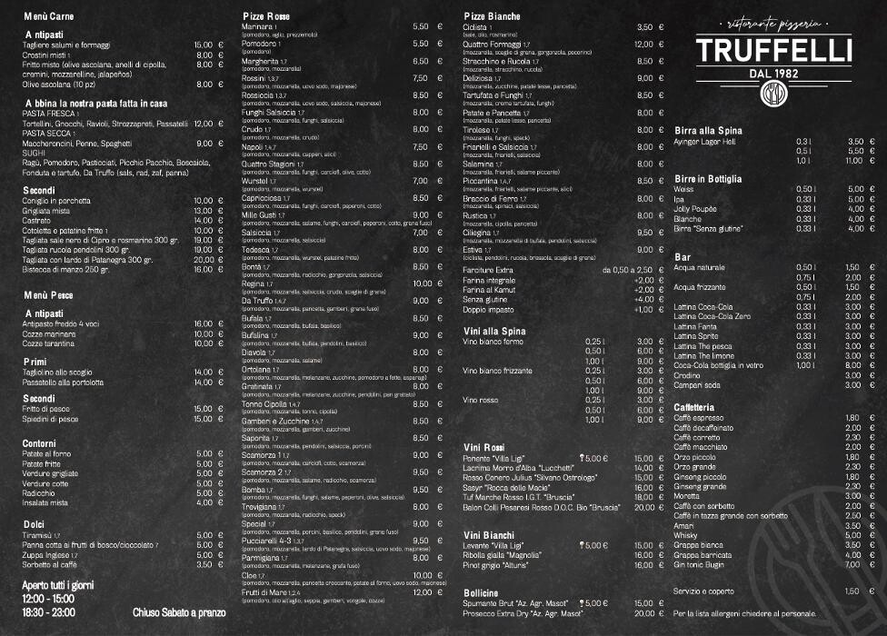 Images Ristorante Pizzeria Truffelli dal 1982